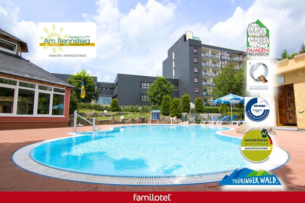 Aparthotel Am Rennsteig Wurzbach Kültér fotó