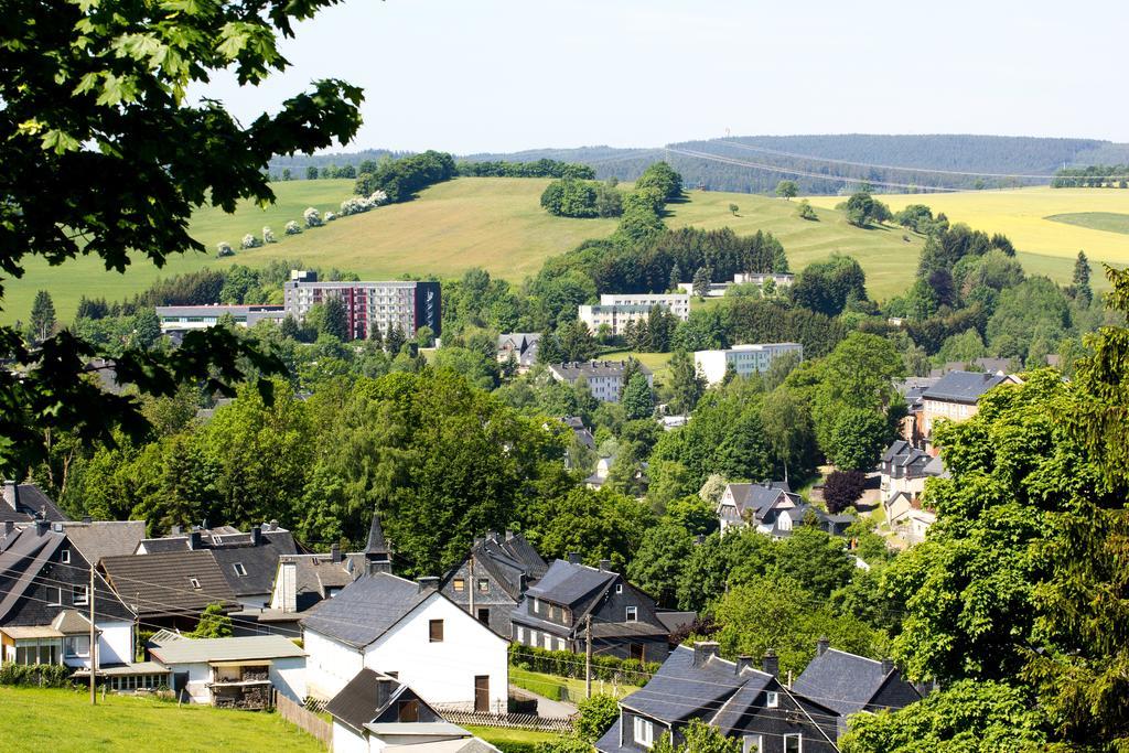 Aparthotel Am Rennsteig Wurzbach Kültér fotó